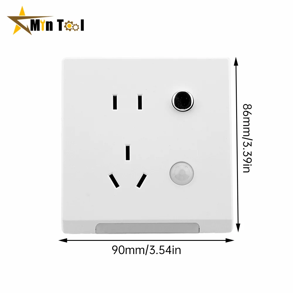 Lamp PIR Motion Sensor Switch Stair Light AC 85-265V Step Lamp Corridor Lighting Indoor Wall Lighting Recessed