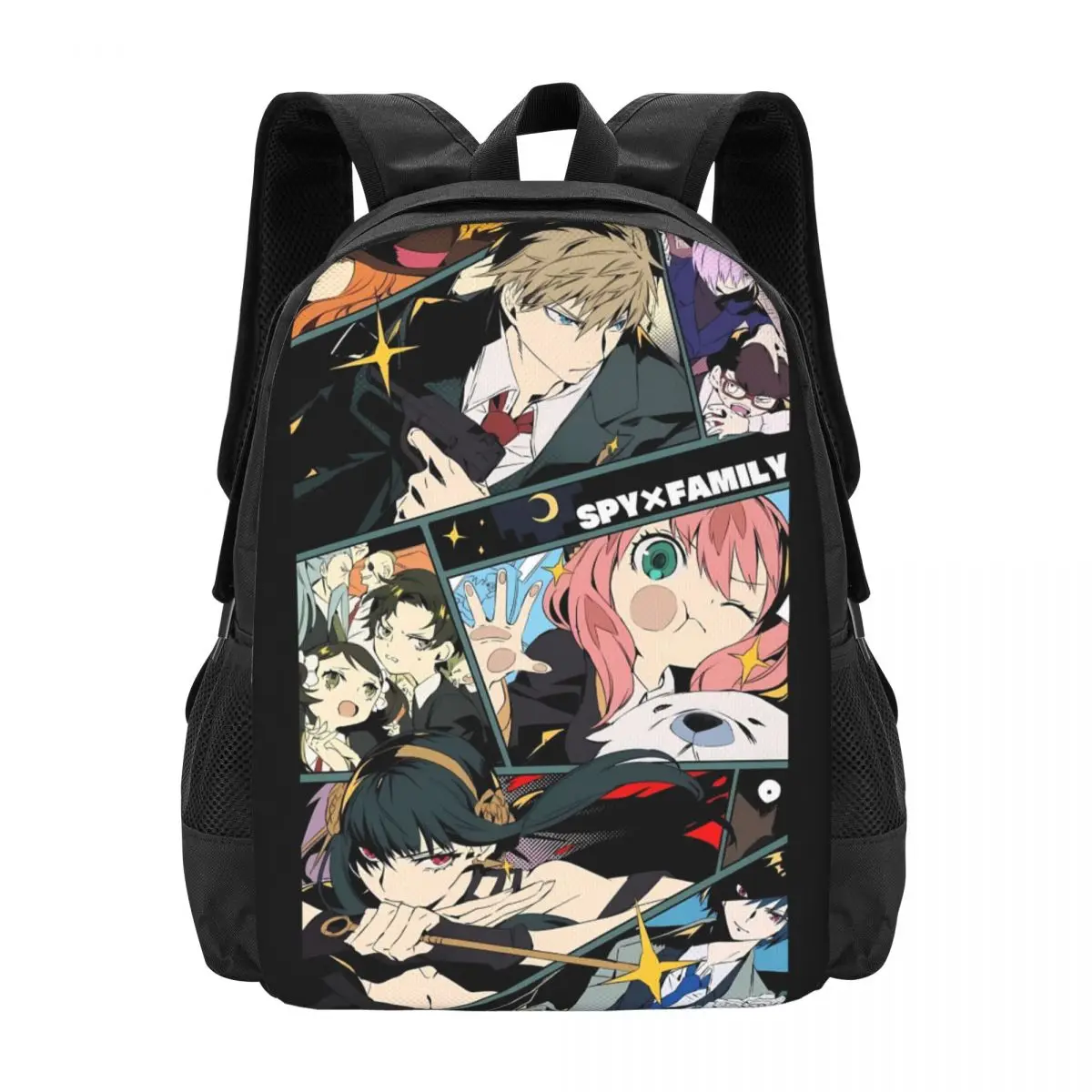 Anime Spy Family Anya Travel Laptop Backpack Bookbag Casual Daypack College School Computer Bag for Women & Men