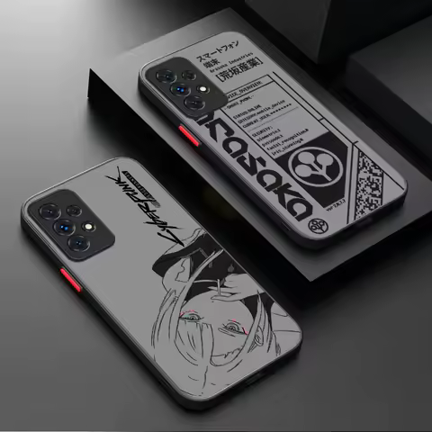 Edgerunners C-Cyberpunks Case For Samsung Galaxy A54 A34 A05 A05S A24 A14 A53 A33 A23 A13 A52 A52S A32 A22 A12 A71 A51 A31 A50