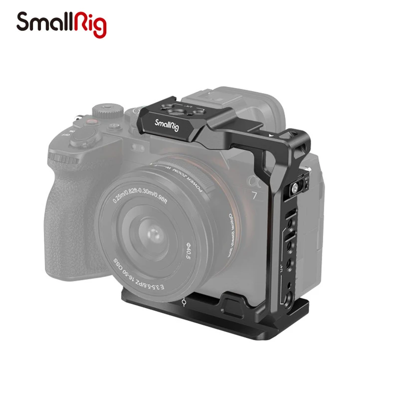 Full DSLR Camera Cage SmallRig A7m4 A7 IV для Sony Alpha a7iv A7 IV/ Alpha 7S III Advanced Cage Kit L-Bracket Baseplate Подарок