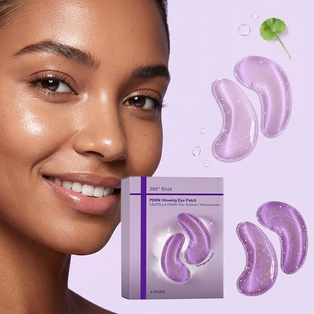 360° PDRN Moisturizing Eye Patches Deep Nicotinamide Brightening Instantly Brightening Snow Grass Luminous Korean Skincare