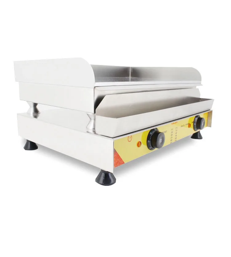 Plancha eléctrica para asar a mano, Mini Carne frita y Teppanyaki, equipo de cocina para agarrar pasteles, 2022