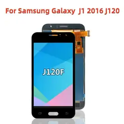 j120f lcd For SAMSUNG GALAXY J1 2016 J120 J120f J120M J120H Display Touch Screen Digitizer Assembly for Samsung j120f lcd