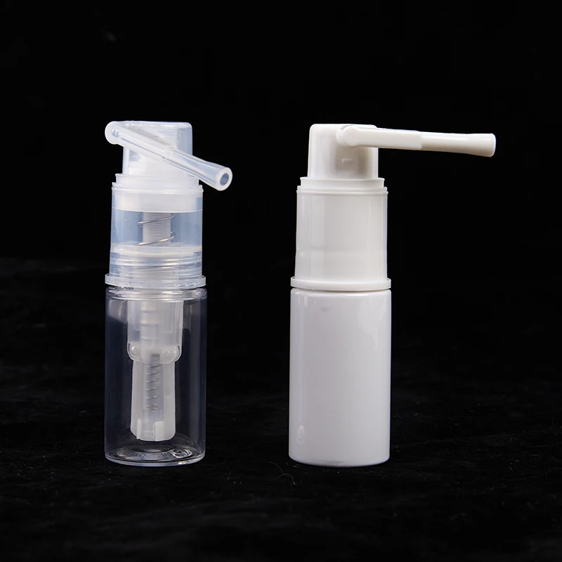 14ml Empty Bottle Fine Oral Nasal Spray Mist Plastic Bottle With Pump Sprayer Nasal Atomizers Refillable Dispenser Container