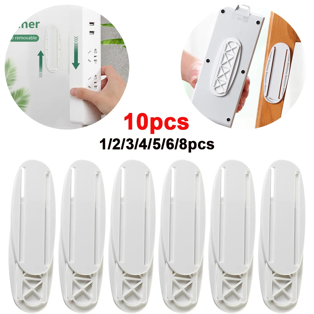Removable Socket Strip Holder for Office Setups