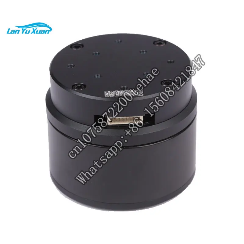 HT-S-6025 brushless motor vehicle mounted PTZ small servo robot low speed high torque belt driver RS485