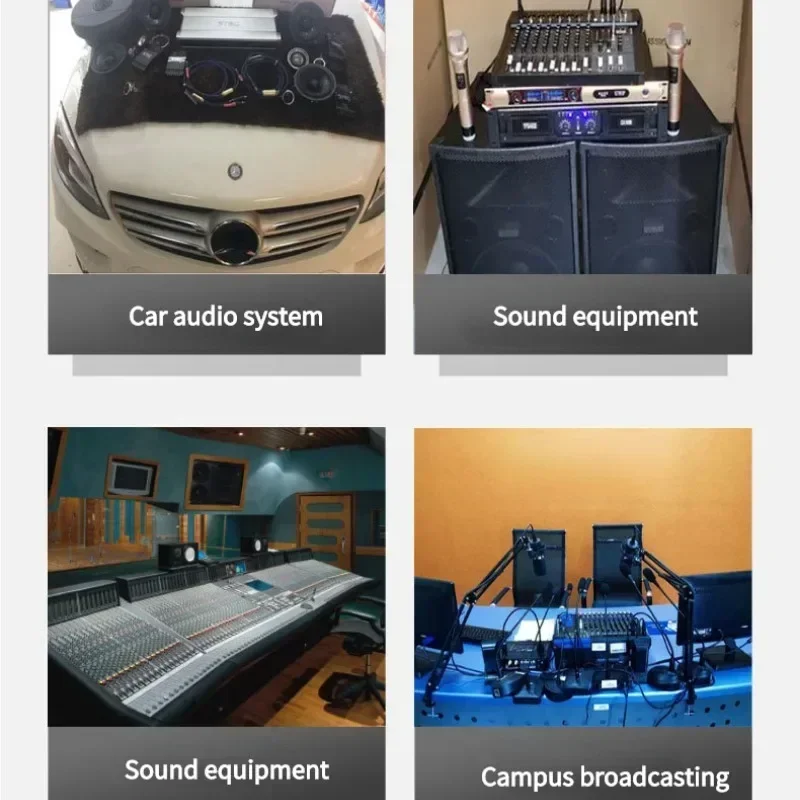 L'isolatore del cavo audio XLR elimina il rumore L'isolatore audio del loop di terra Il suono corrente anti-interferenza elimina il rumore