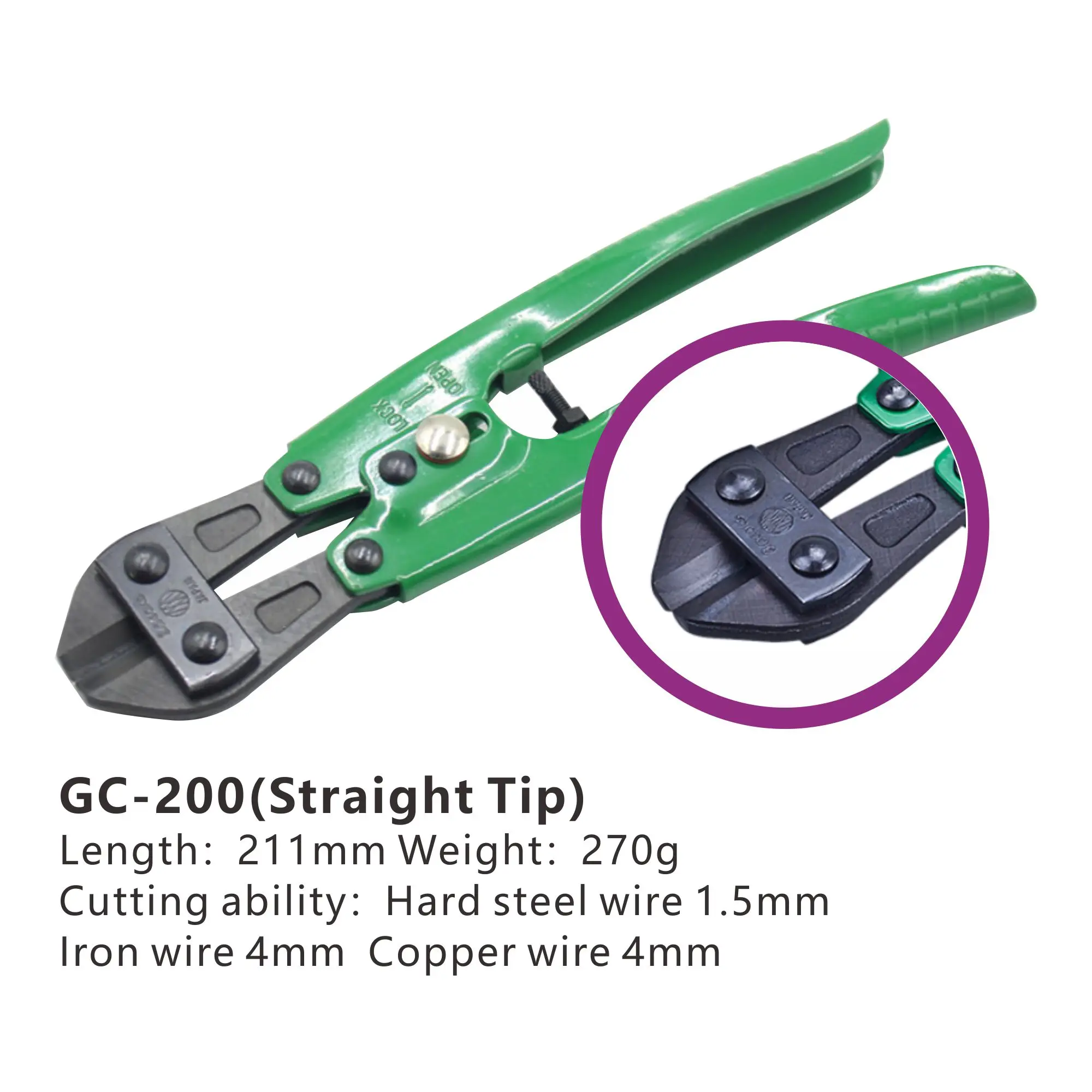 Japan 3.peaks Snakehead Scissors Pliers Flat Cutting Nippers for Gold Silver Copper Jewelry Wire Processing Casting Tree