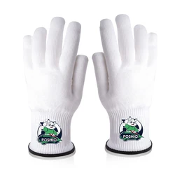 EHDIS Nylon Cut Resistant Gloves Anti-Static Finger Sleeves Cots Carbon Wrap Tint Film Cutting Protector Car Wash Work Gloves