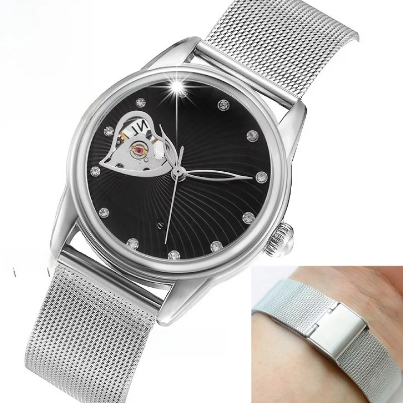 Manufacturer Mechanical Watch Swiss Popular Personalized Women's Watch Automatic Business Women's Watch Korean Watch Wholesale