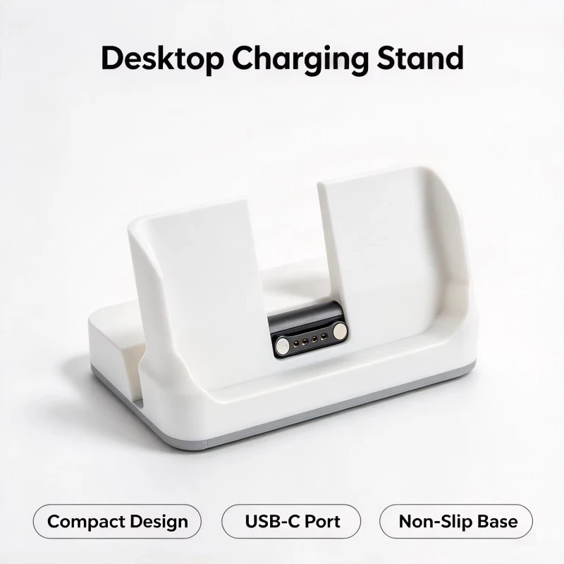 For XTEINK X3 X4Pro E-readers Charging Dock Stand Desktop Magnetic Charger Cradle Holder Pocket E-Ink Readers  Desktop Display