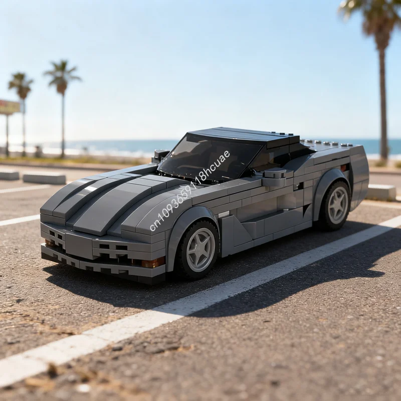 

357pcs MOC Corvette Convertible City Champions Supercar Model Building Blocks Toy Assemble DIY Brick Christmas Gift Birthday