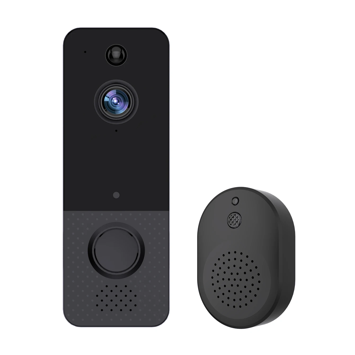 720P Battery Power Wireless WIFI IP Doorbell Visual Door Phone Intercom Peephole Viewer Door Camera With Indoor Chime