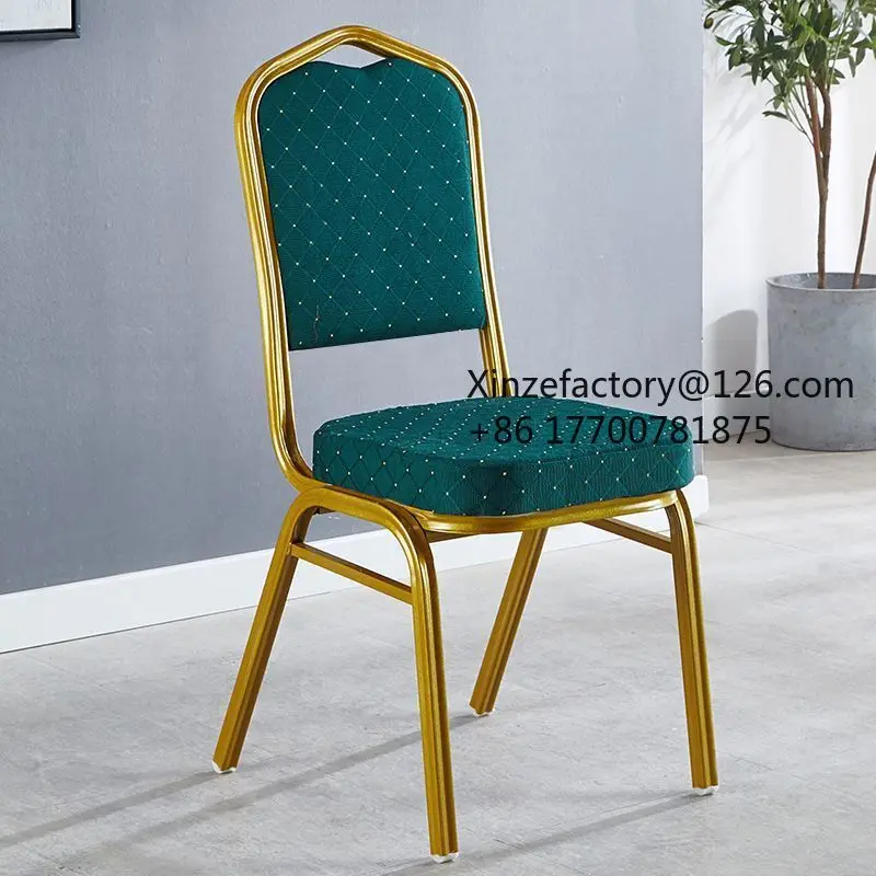 Factory Direct 2026 Top RatedHotel Chair General Chair Banquet Wedding  VIP Meeting Training  Aluminum Alloy Hotel Restaurant
