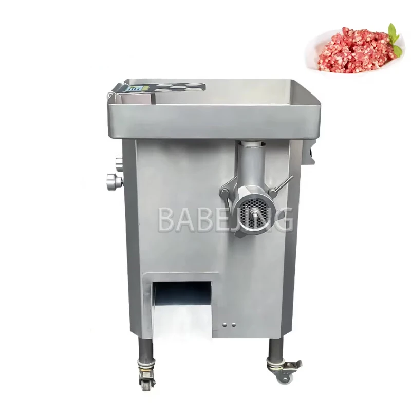 

BABEJING Вертикальная мясорубка, Быстрая электрическая коммерческая мясорубка, Машина для клизмы из нержавеющей стали