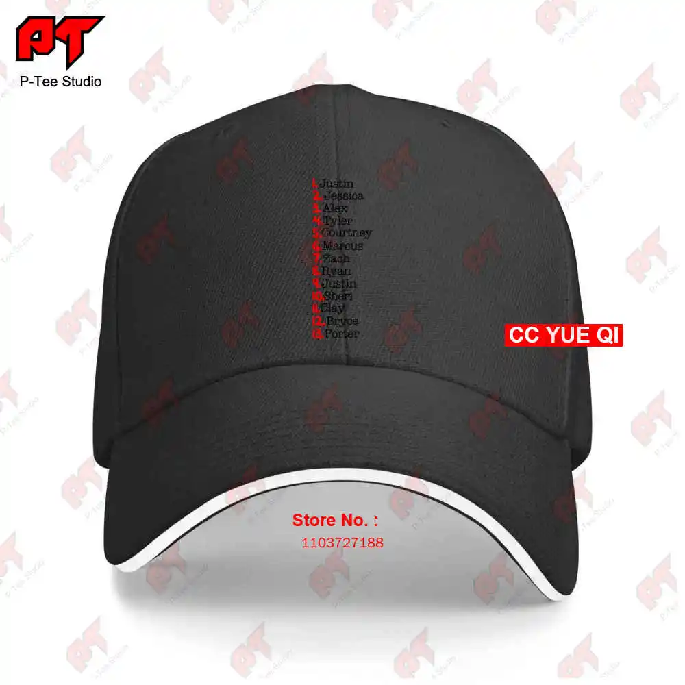 13 Reasons Why Tape Names Printed Baseball Caps Truck Cap 0DOW