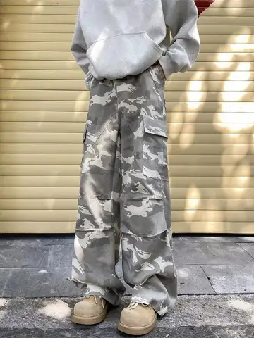 8 best sales kamouflage cargobyxor för män - №7