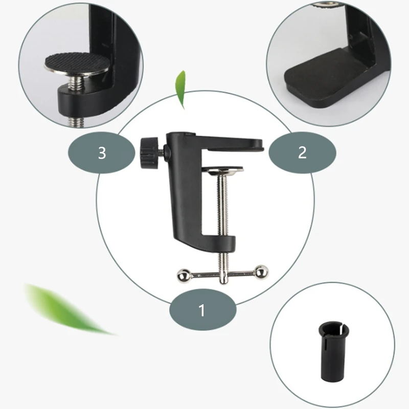 Rap-Duty-Pince de montage de table en métal pour suspension de microphone, support de bras de ciseaux, HONScissor
