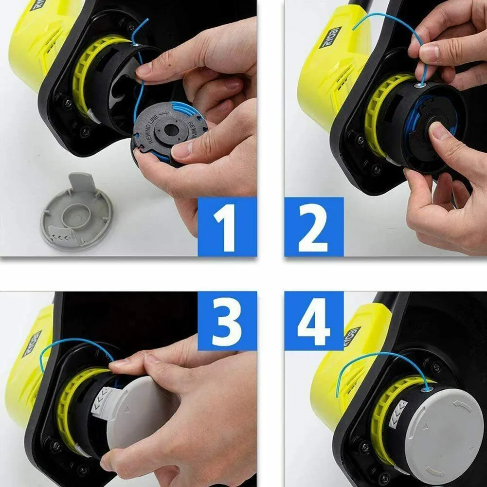 Spool Spare Spools Trimmer & 2pcs Grass RLT183225 RLT3525 RLT5027 RLT6130 8pcs Cover Etc For One RLT4027 Spool