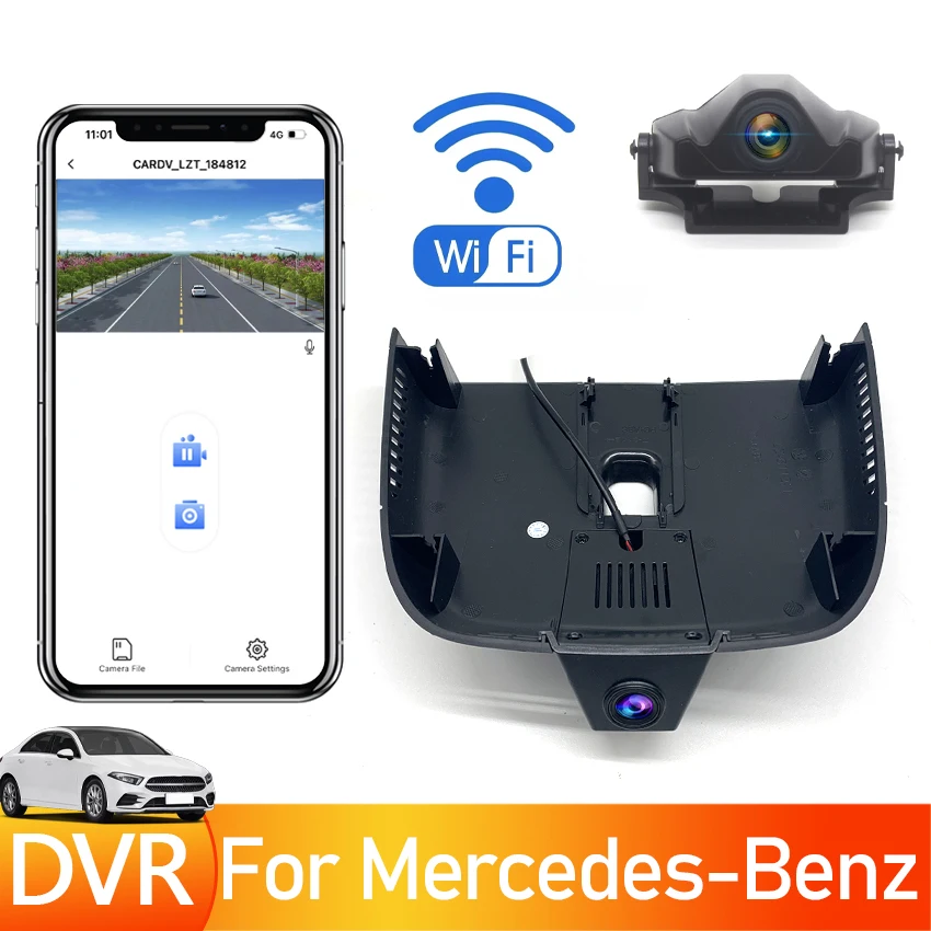 

Plug and Play WIFI Car Dvr Dash Cam Video Original for Mercedes Benz Vito w447 w639 for MB Vito Tourer Panel Van Mixto 2016 2018