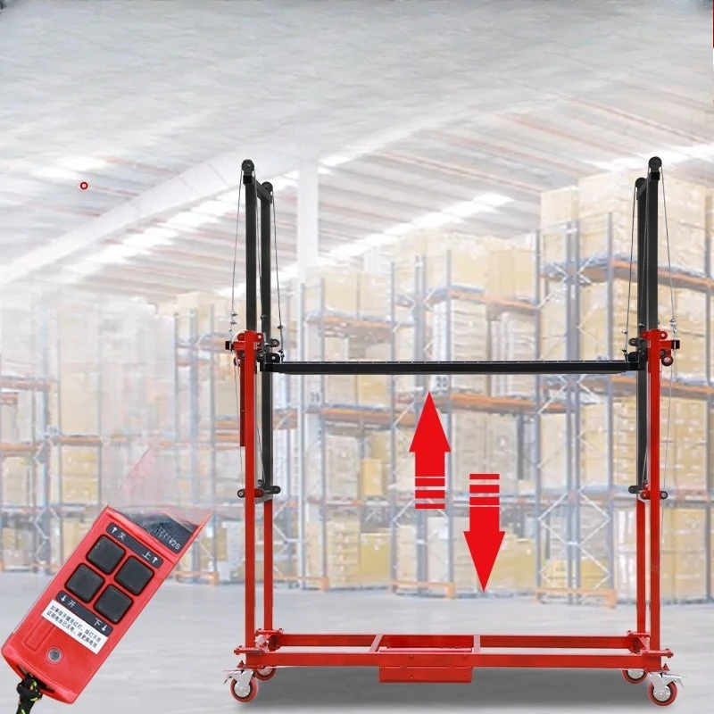 Lift, mobile electric scaffolding automatic aerial work lifting platform