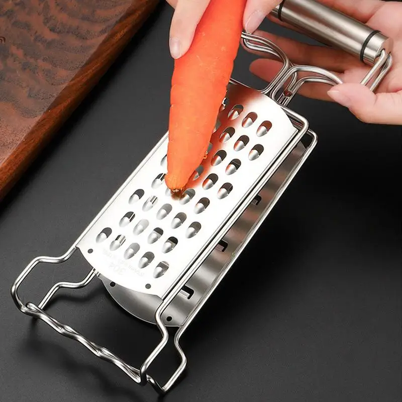 

Hot Dish Plate Clip Double-sided Grater Multifunctional Anti-slip Tray Lifter Stainless Steel Dish Clamp Bowl Clip Holder Plate