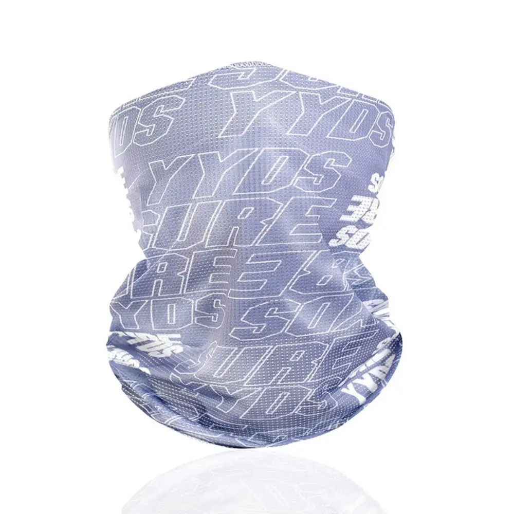 

Solid Color Ice Silk Mask Face Cover UV Protection Ice Silk Sleeve Sun Proof Bib Cycling Sleeves Mountaineering Face Mask Riding