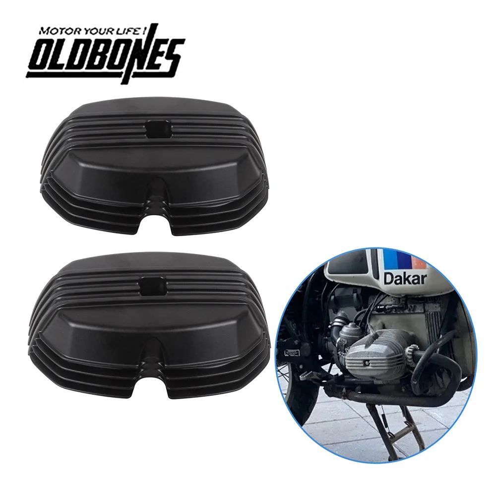 

For BMW R Airhead R45 R85 R100 R100RS Cafe Racer Left & Right Retro Motorcycle Head Valve Cover