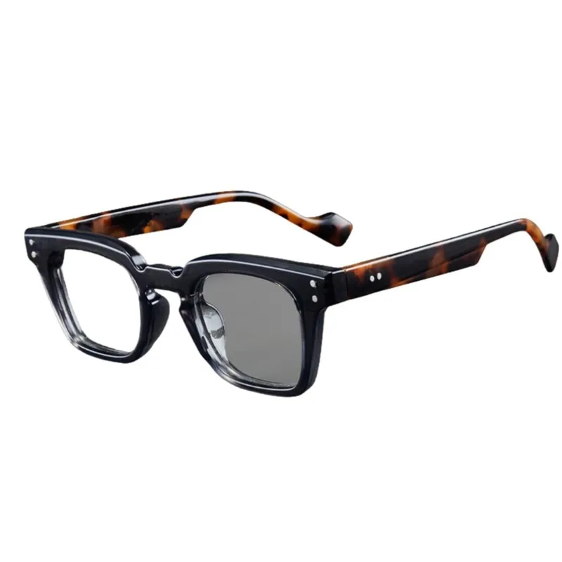 Lunettes de lecture carrées pour hommes et femmes, anti-lumière bleue, tendance, monture ronde ultra-légère, monture de lunettes presbyopes unisexe