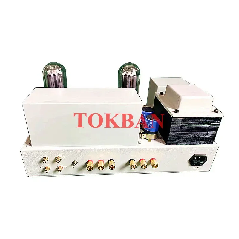 Tokban 20w*2 845 Vacuum Tube Amplifier Diy Kit Vu Meter High Power Warm Voice Combined HIFI Amplifier Audio