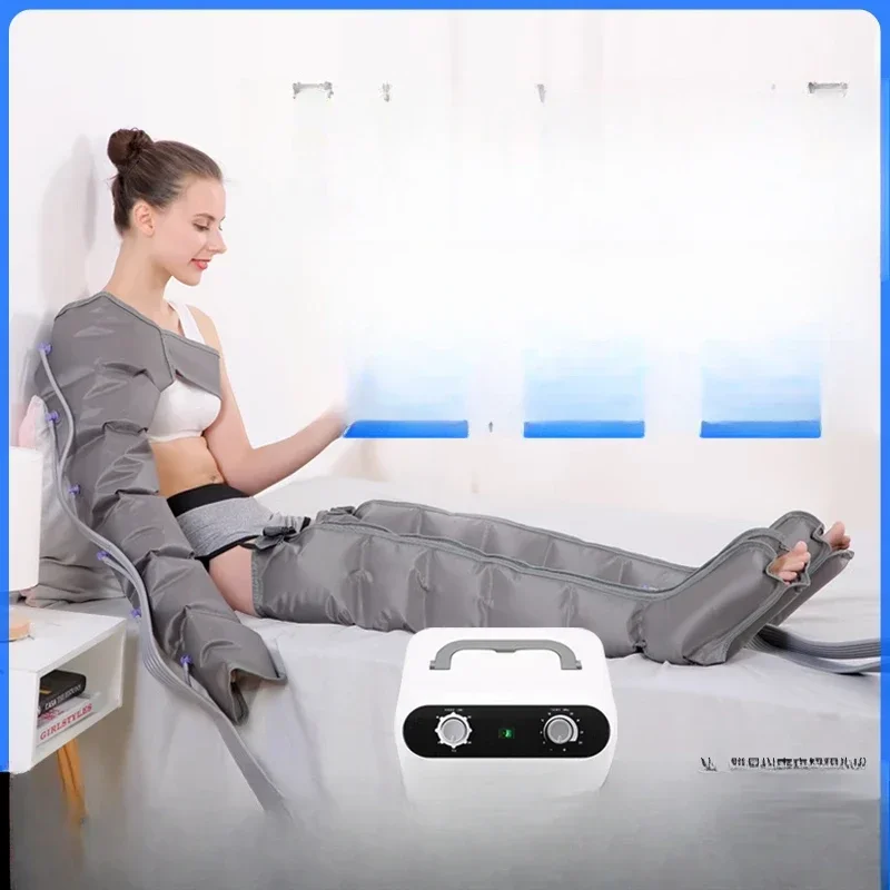 Leg massager, fully automatic foot kneading, home elderly physiotherapy, wrapped smart air wave pressure massager