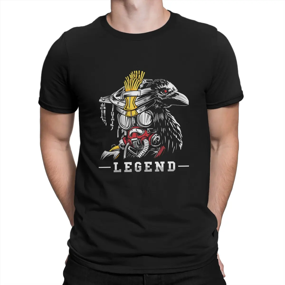 Apex Legends Beast of the T Shirt Vintage Gothic Men's Tshirt Polyester Men Tops