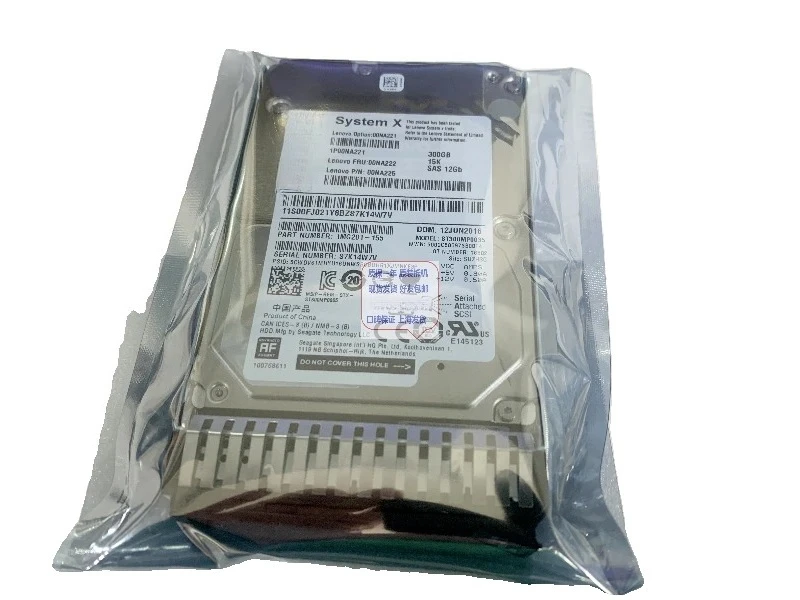 

Used For 00NA221 00NA222 300G 15K SAS 2.5 12GB Hard Drive 00NA225