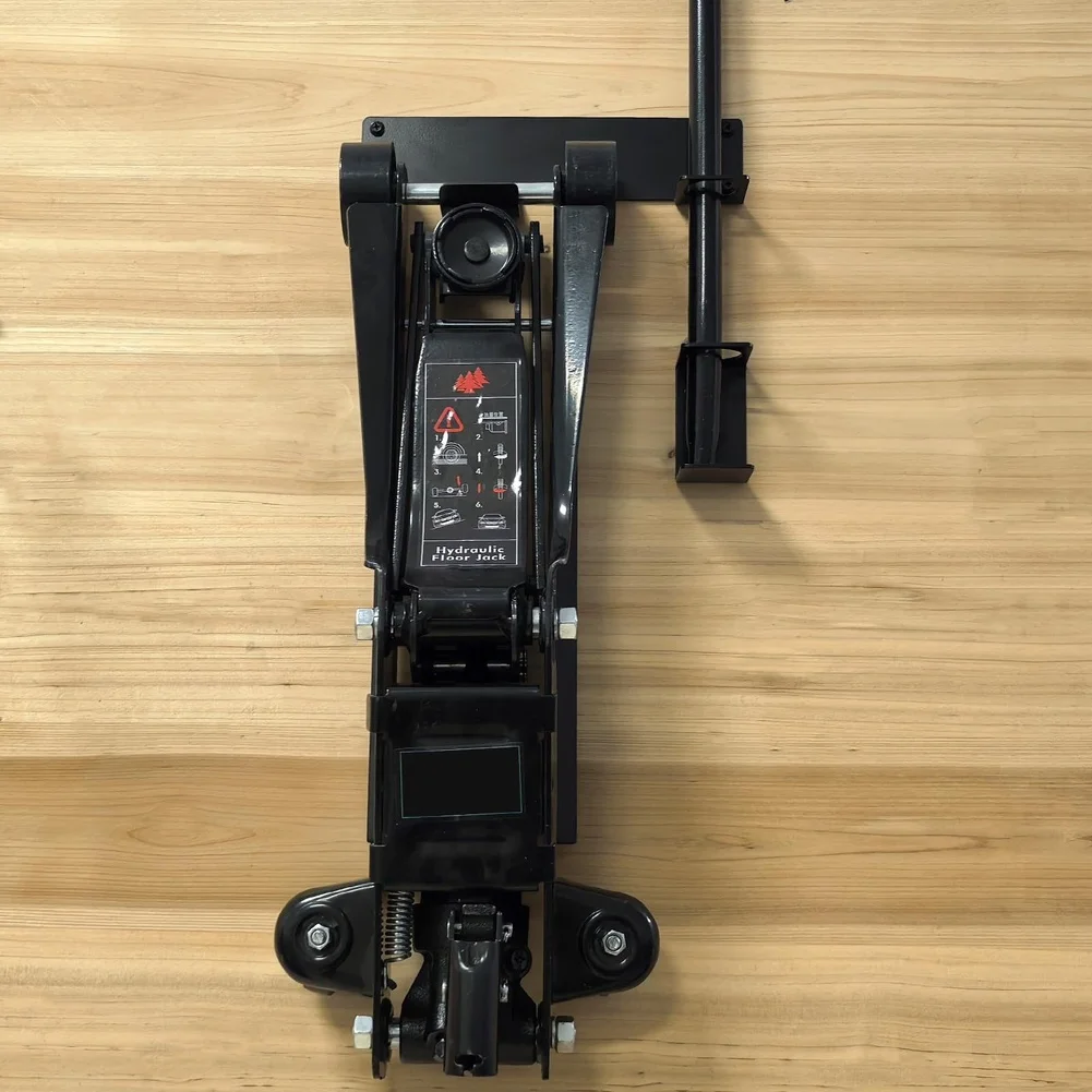 

Anti Rust Bracket Black Floor Jack Wall Mount Fits Horizontal Hydraulic Jacks Garage Storage For Horizontal Hydraulic Jacks