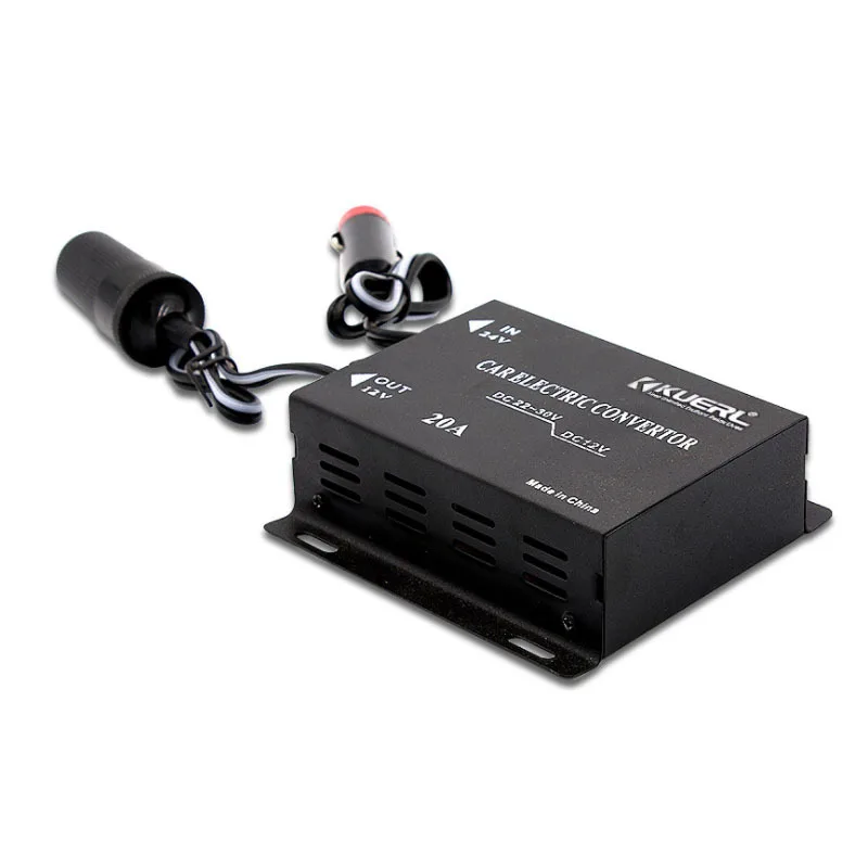 24V To 12V Step-Down Power Converter for Car Audio Subwoofer And Navigation Modification - Voltage Converter