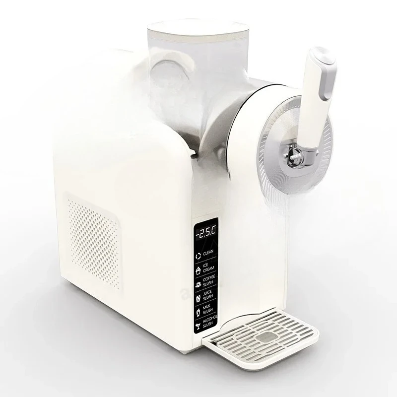 Automatic Home Use 6-in-1 Ice Cream & Slushie Maker 6 Preset Frozen Drink Slushie & Soft Ice Cream Machine