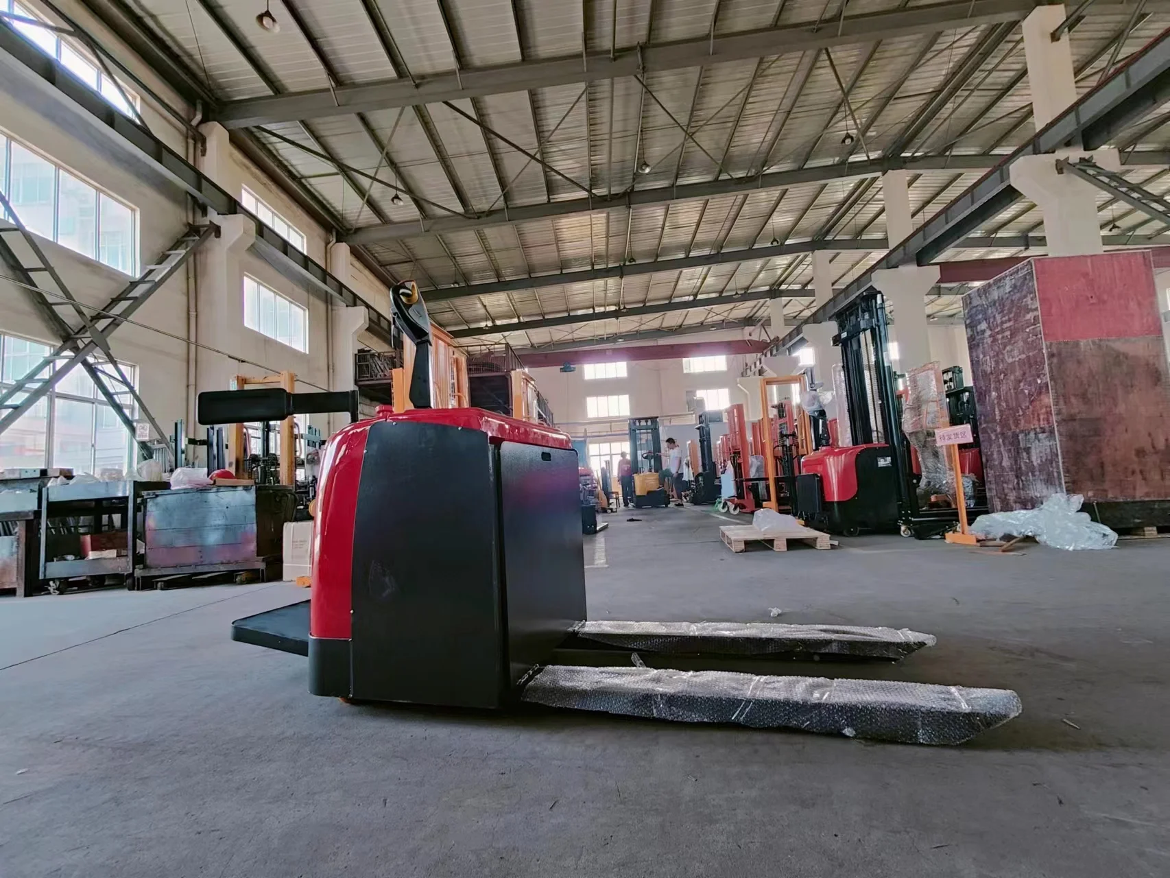 LTMG 2TON 2000kg Heavy-duty All-electric Station Ride Pallet Truck Lithium Battery Electric Pallet Jack Electric Truck In Stock