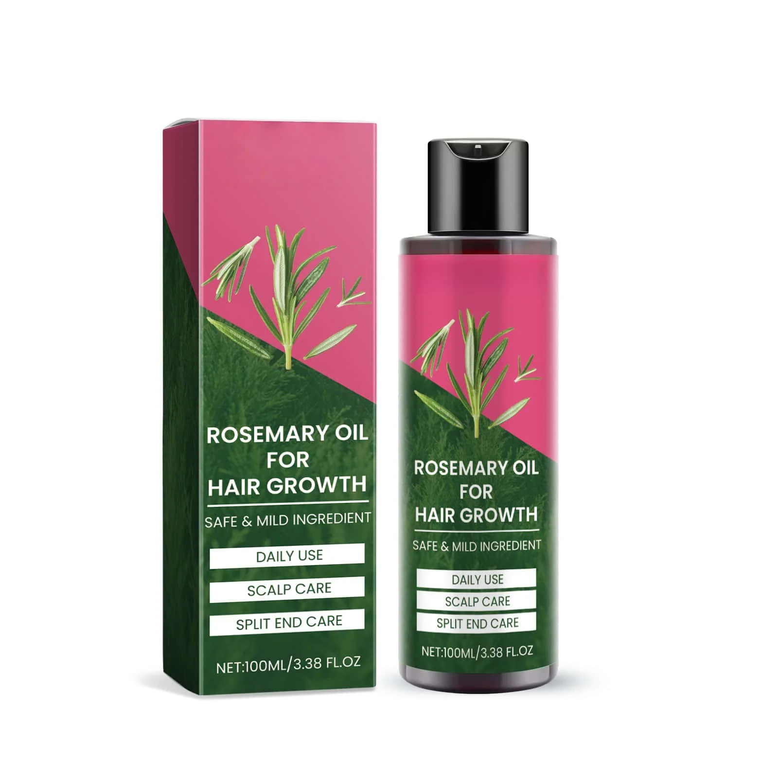 

Rosemary Hair Essential Oil, Nourishes Hair, Makes Hair Fluffy and Smooth.