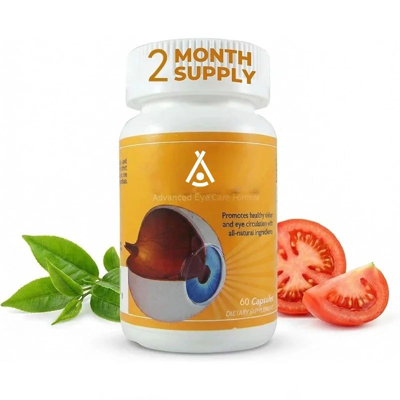 Eye Supplements Support Macular Function and Circulatory Health, Nattokinase NSP-2 and Vitamin K2, 60 Capsules