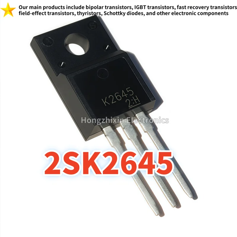 10PCS NEW 2SK1821 2SK2638 2SK2645 2SK2651 2SK2761 2SK2769 TO-220F K1821 K2638 K2645 K2651 K2761 K2769 MOSfield-effect Transistor