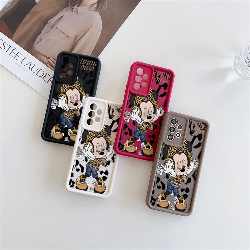 ليوبارد رسمت ميني حقيبة لهاتف سامسونج غالاكسي M54 M36 F06 M16 M15 M34 M23 M31 M51 A22 M30S M20 M11 A31 A51 A71 A70 A50 A30 A13 #4