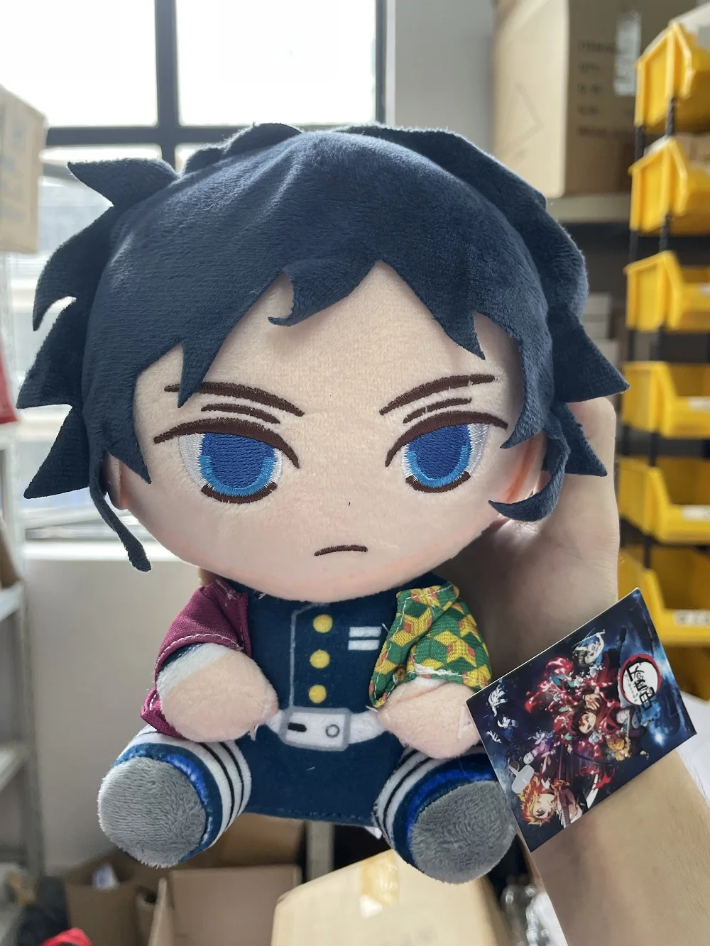 20 cm Dämon Sayaer Push Doll Kamado Nezuko Tanjiro Anime Film Chara c S Stofftier Dämonentöter: Kimetsu no Yaiba Manga Pushie DS Technik ft