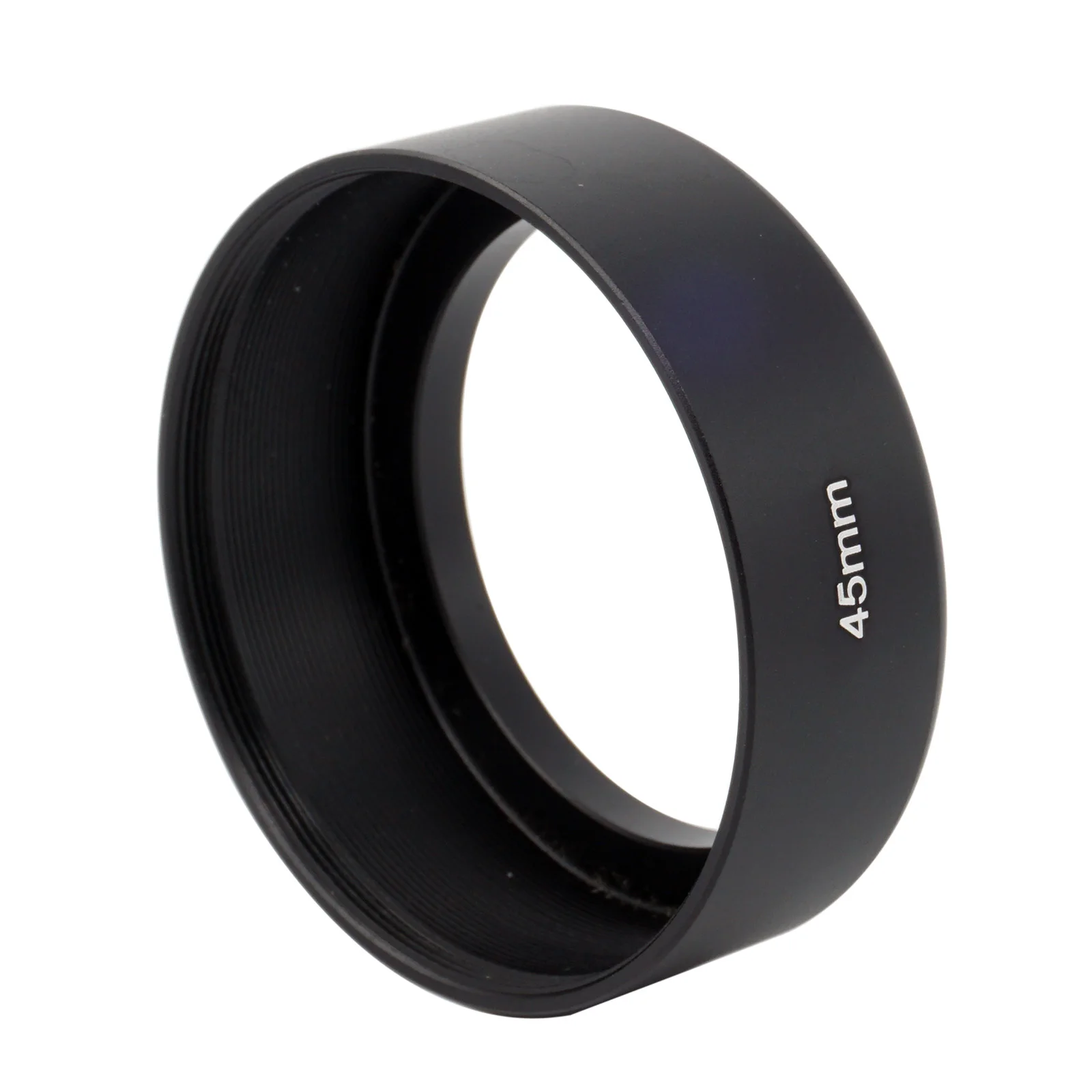 45mm x0.75mm Thread Metal Camera Lens Hood For Standard Lens