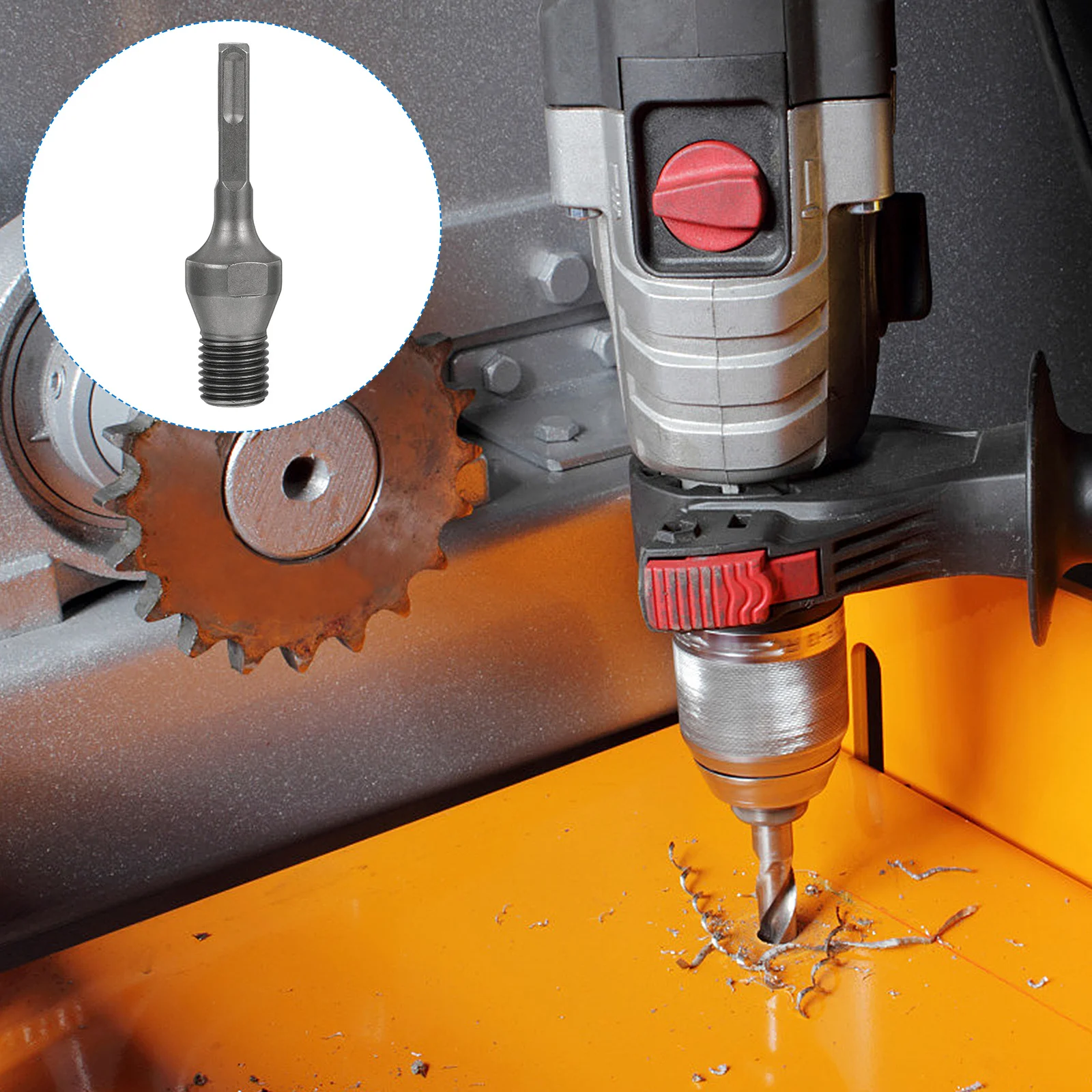 

Electric Hammer Drill Adapter Diamond Hole Converter Driver to Water Drill Bit Adapter for Wall Opening Concrete