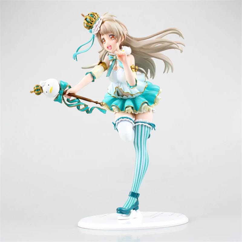 Kawaii Anime Kotori Minami Snowman Ver. 1/7 Scale PVC Action Figure Statue Model Kids Toys Doll Gifts 24cm