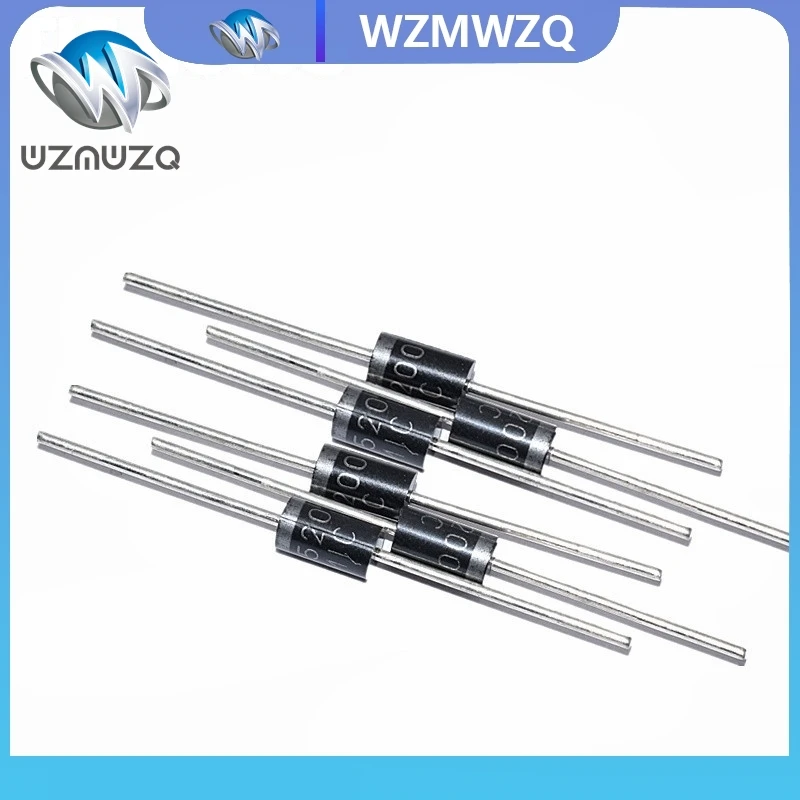 Diode schottky SR5100 5A/ 100V DO -27 SB5100, 20 pièces