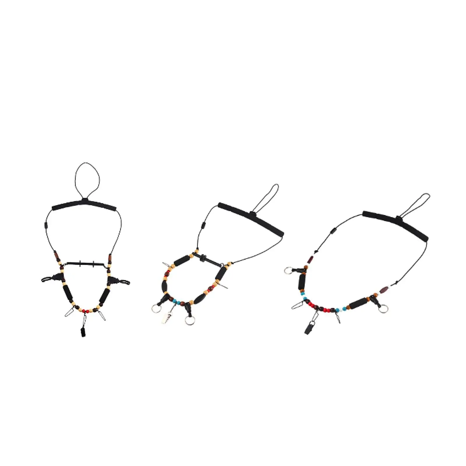 منظم تخزين حبل الصيد قلادة معلقة قلادة صيد السمك