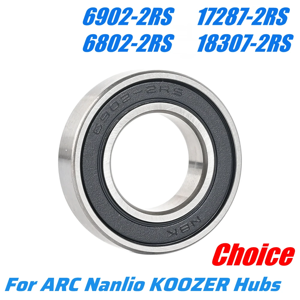 Bicycle hub NBK bearing Palin 15267 or 6902 or 17287 2RS Sealed Bearing Repair Parts For X150 X360 XM820 490 hub ARC KOOZER