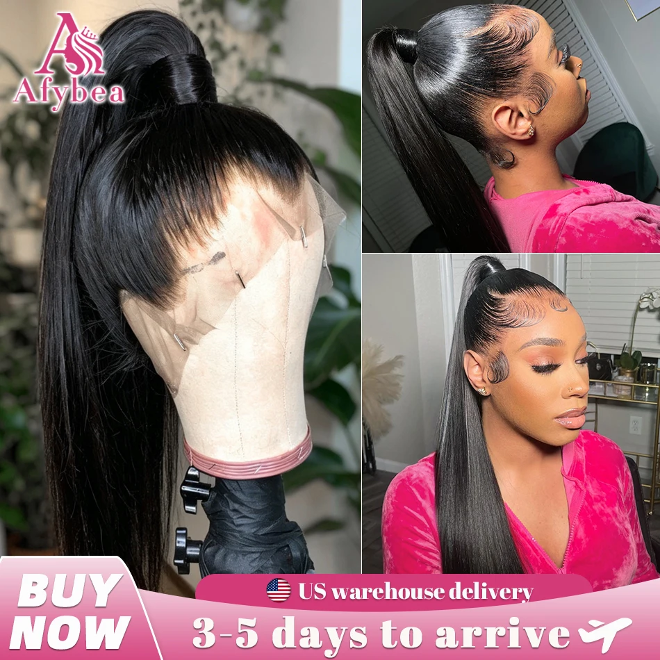 

Парик из натуральных индийских волос Deep Wave 360 Full HD Lace Frontal, с предварительно выщипанными прядями, 200% плотность, для чернокожих женщин, натуральный черный цвет.