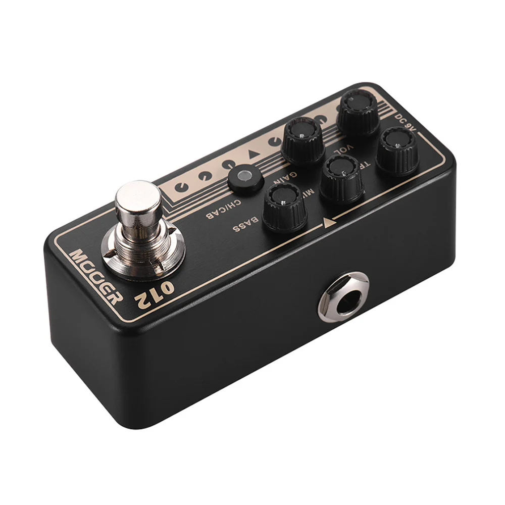 

Digital Preamp Pedal Mooer Guitar Pedalboard 012 Us Gold 100 Classic British Style Digital Preamp Electric Guitar Effects Pedals